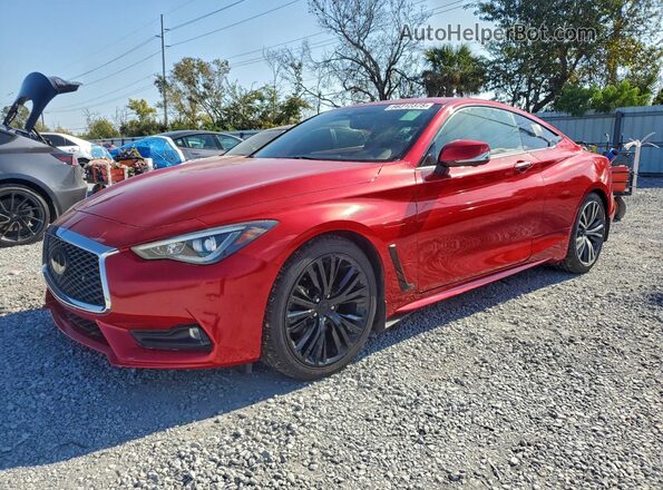 JN1EV7KK4MM411028 2021 INFINITI Q60 Red Tył lewy