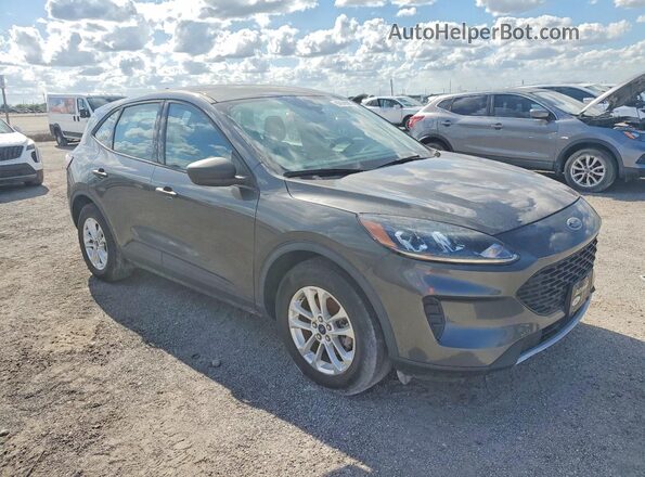 1FMCU0F65LUC54891 2020 FORD ESCAPE Charcoal Front view