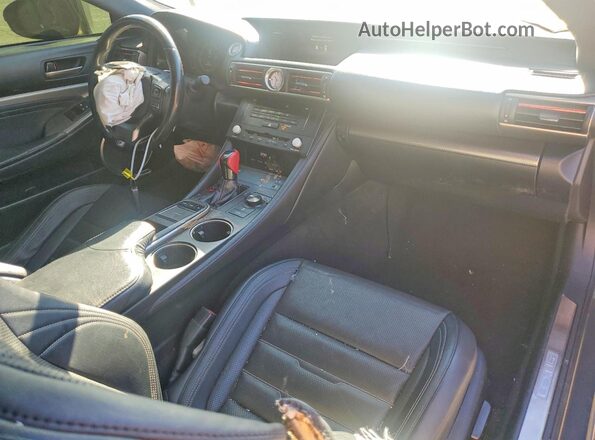 JTHHE5BC9H5016297 2017 LEXUS RC Silver Widok zestawu wskaźników