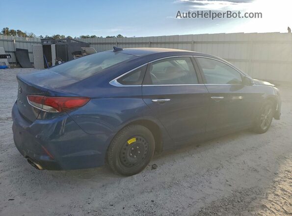 5NPE34AF8JH719475 2018 HYUNDAI SONATA Blue 