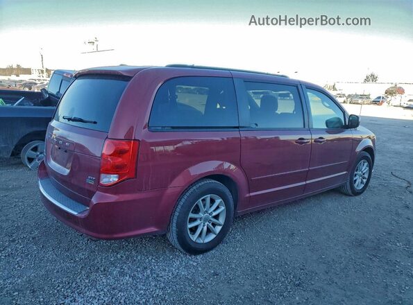 2C4RDGCG8GR310121 2016 DODGE CARAVAN Burgundy 