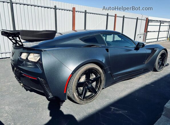 1G1Y52D97K5802374 2019 CHEVROLET CORVETTE Blue 