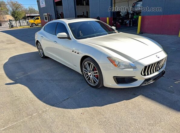 ZAM56RPS0H1236696 2017 MASERATI QUATTROPOR White Trasero izquierdo