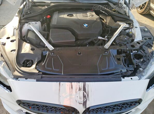 WBAHF3C05NWX77919 2022 BMW Z4 White Вид підкапотного простору