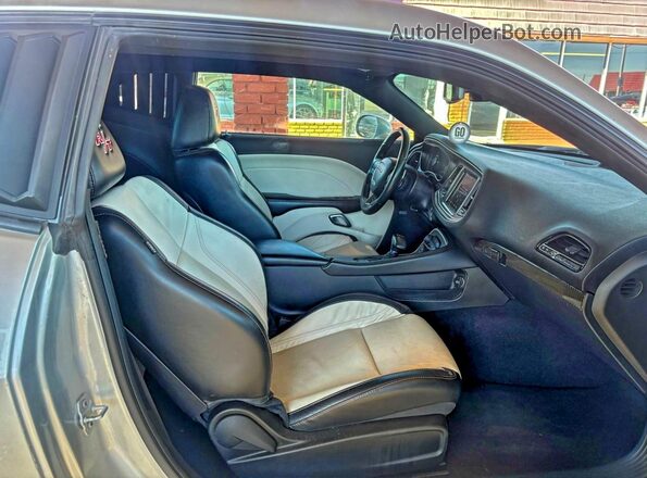 2C3CDZBT6NH207173 2022 DODGE CHALLENGER Silver Rear view