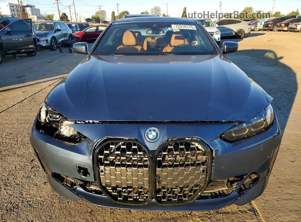 WBA53AP02NCK01667 2022 BMW 4 SERIES Серый Вид сзади