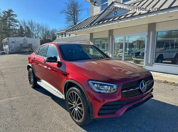 W1N0J8EB7NG026723 2022 MERCEDES-BENZ GLC-CLASS Red Trasero izquierdo