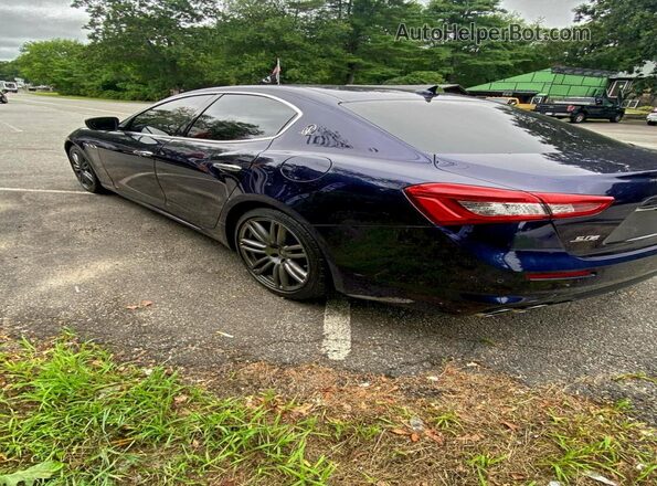 ZAM57YTL2J1270859 2018 MASERATI GHIBLI Blue წინა მარჯვენა