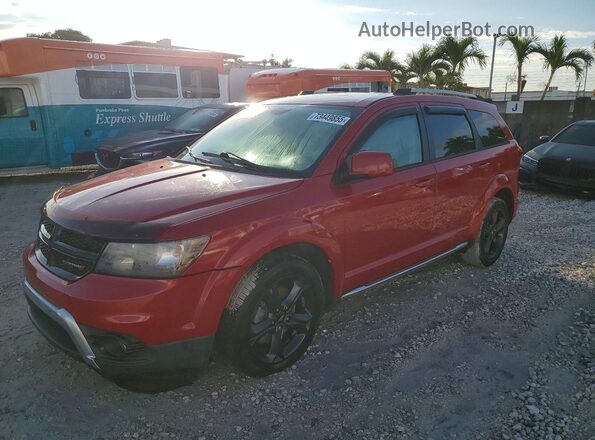 3C4PDCGBXJT252063 2018 DODGE JOURNEY Red 