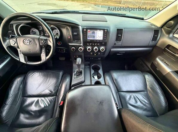 5TDEY5B10MS182254 2021 TOYOTA SEQUOIA Gray უკანა სავარძლების ხედი