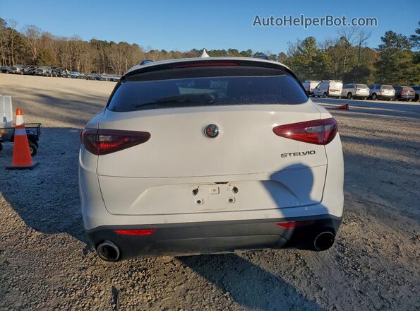 ZASPAJAN3M7D13513 2021 ALFA ROMEO STELVIO White Vista interior delantera