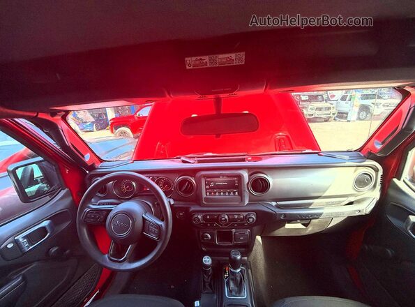 1C4GJXAG4NW145160 2022 JEEP WRANGLER Red 