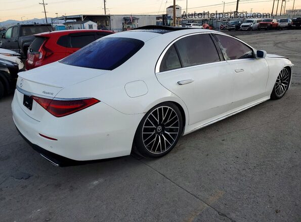 W1K6G6DB4NA105720 2022 MERCEDES-BENZ S White 