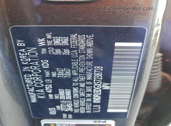 KNDPU3DGXS7238718 2025 KIA SPORTAGE Gray 
