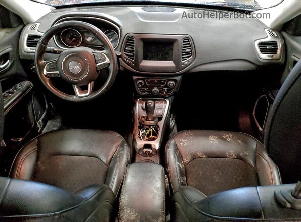 3C4NJDBB4KT690639 2019 JEEP COMPASS White Vista del cuadro de instrumentos