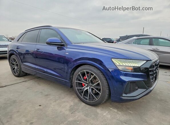 WA1FVAF17MD026251 2021 AUDI Q8 Blue წინა ხედი