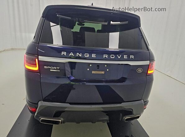 SALWR2RU8KA862566 2019 LAND ROVER RANGE ROVER Blue 360 interior view