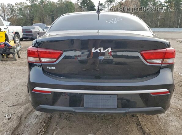 3KPA24AD1NE466719 2022 KIA RIO Black Vista interior delantera