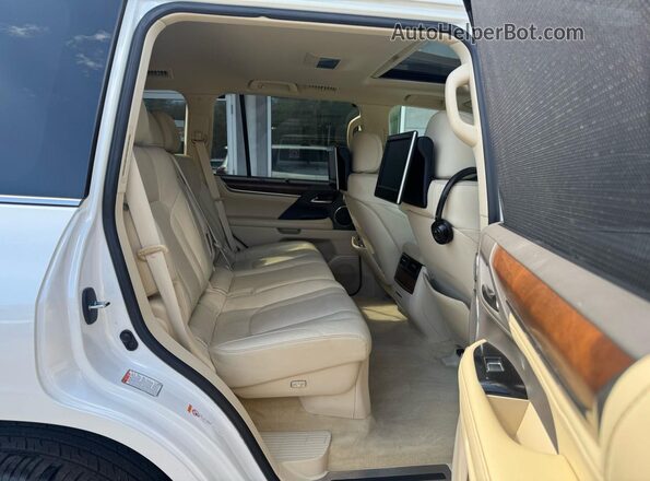 JTJHY7AX0G4198272 2016 LEXUS LX570 White 