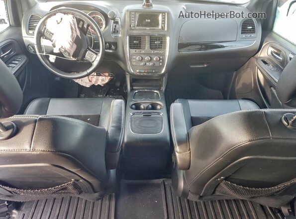 2C4RDGCG7HR784577 2017 DODGE CARAVAN White Vista del cuadro de instrumentos