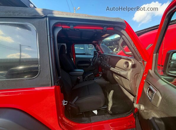 1C4GJXAG4NW145160 2022 JEEP WRANGLER Red 