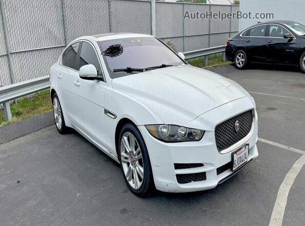 SAJAR4FX7KCP52805 2019 JAGUAR XF White Задня ліва чверть