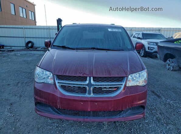 2C4RDGCG8GR310121 2016 DODGE CARAVAN Burgundy 