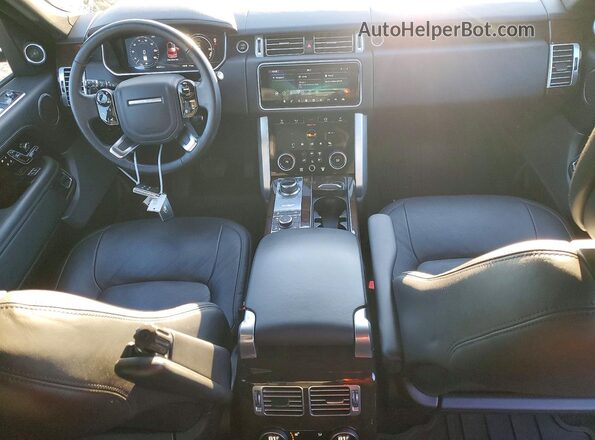 SALGS4RY5LA577056 2020 LAND ROVER RANGE ROVER Черный Вид щитка приборов