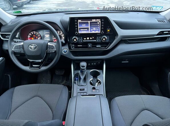 5TDCZRBHXMS530800 2021 TOYOTA HIGHLANDER Черный 