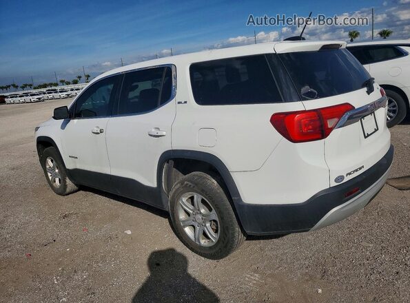 1GKKNKLA0JZ182200 2018 GMC ACADIA White 