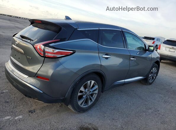5N1AZ2MG0JN144144 2018 NISSAN MURANO Угольный Передняя правая четверть