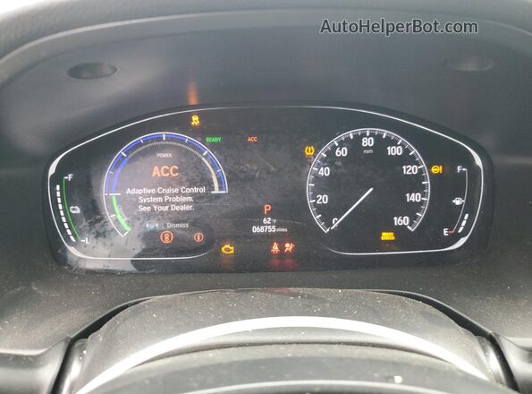 19XZE4F57NE003883 2022 HONDA INSIGHT Gray Вид задніх сидінь