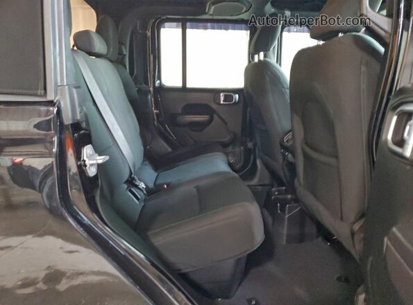 1C6JJTAG4LL120571 2020 JEEP GLADIATOR Black Вид задньої частини салону