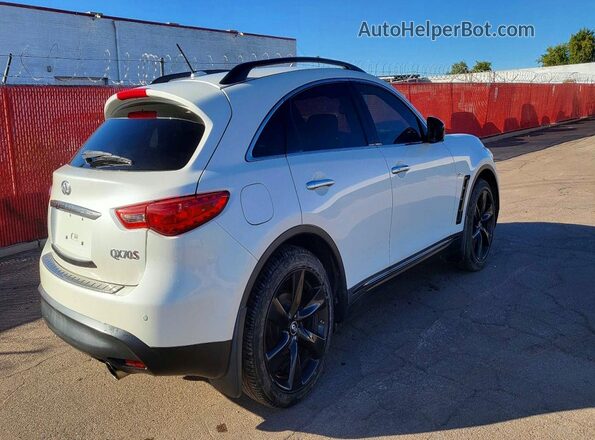JN8CS1MW2HM411677 2017 INFINITI QX70 White 