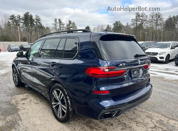 5UXCW2C06N9J79973 2022 BMW X7 Синий 