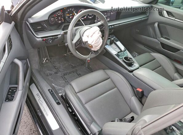 WP0CA2A93MS239717 2021 PORSCHE 911 Черный Вид щитка приборов