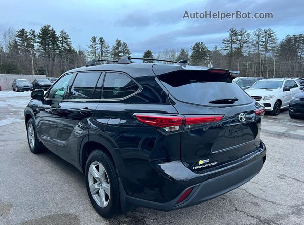 5TDCZRBHXMS530800 2021 TOYOTA HIGHLANDER Черный 