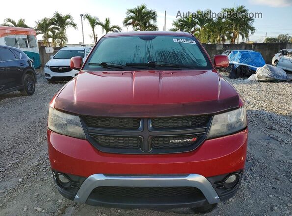 3C4PDCGBXJT252063 2018 DODGE JOURNEY Red 