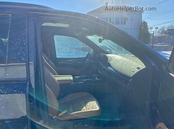 1GYS4FKLXPR237750 2023 CADILLAC ESCALADE Black Vista frontal