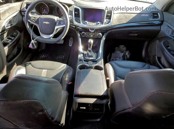 6G3F15RW4HL301072 2017 CHEVROLET SS Charcoal წინა პანელის ხედი