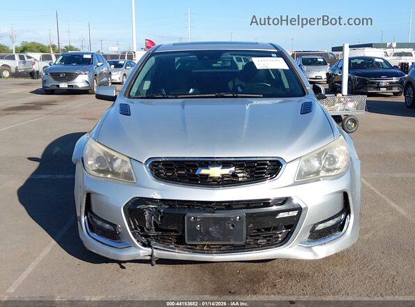 6G3F15RW6GL208035 2016 CHEVROLET SS Gray 