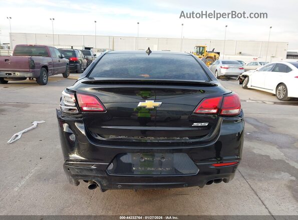6G3F25RW6GL214298 2016 CHEVROLET SS Black 