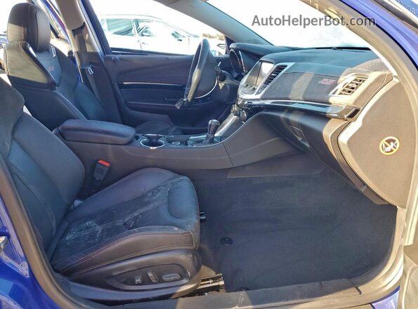 6G3F25RW8HL310919 2017 CHEVROLET SS Blue Вид салону спереду
