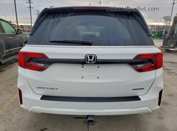 5FNRL6H83SB005645 2025 HONDA ODYSSEY White წინა სალონის ხედი