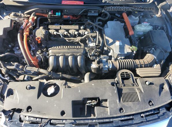 19XZE4F57NE003883 2022 HONDA INSIGHT Gray Вид підкапотного простору
