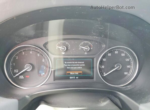 5GAERBKW4JJ212874 2018 BUICK ENCLAVE Gray Widok tylnych siedzeń