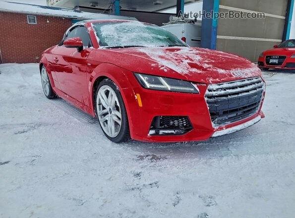 TRUT5CFV1G1025499 2016 AUDI TT Red Trasero izquierdo