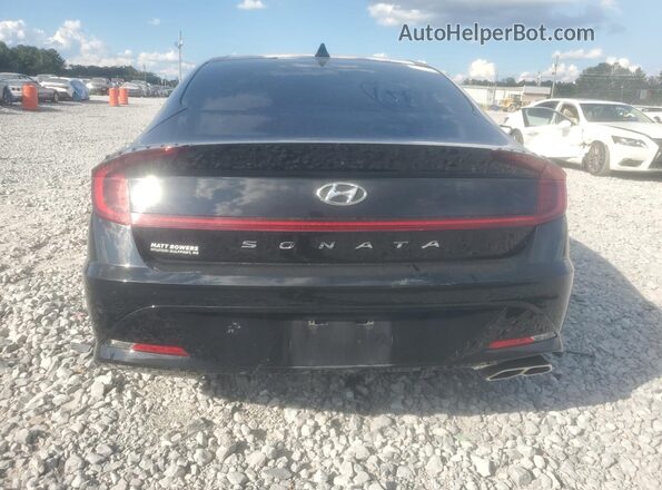 5NPEF4JA9MH078904 2021 HYUNDAI SONATA Black Սալոնի դիմացի տեսք
