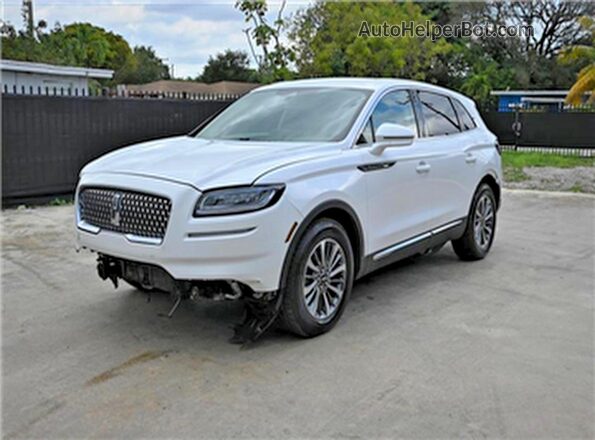 2LMPJ6J95MBL16543 2021 LINCOLN NAUTILUS White Rear right
