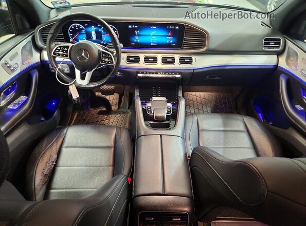 4JGFB4KB9LA048519 2020 MERCEDES-BENZ GLE Black ხელსაწყოთა პანელის ხედი